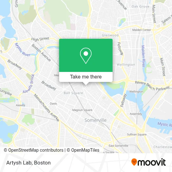 Artysh Lab map