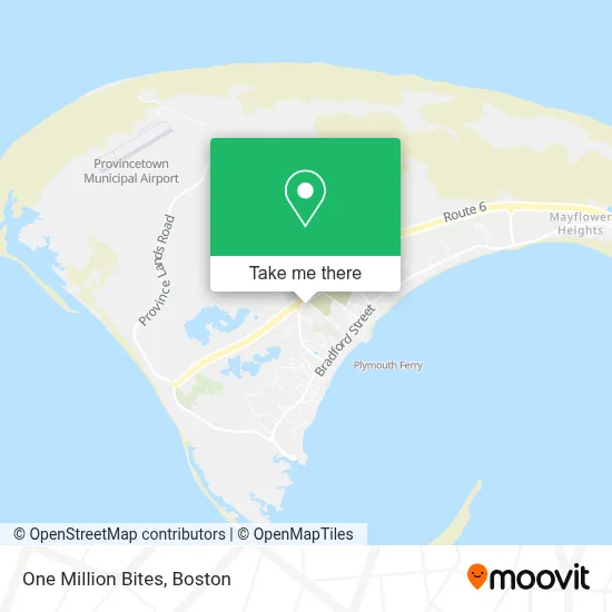 One Million Bites map