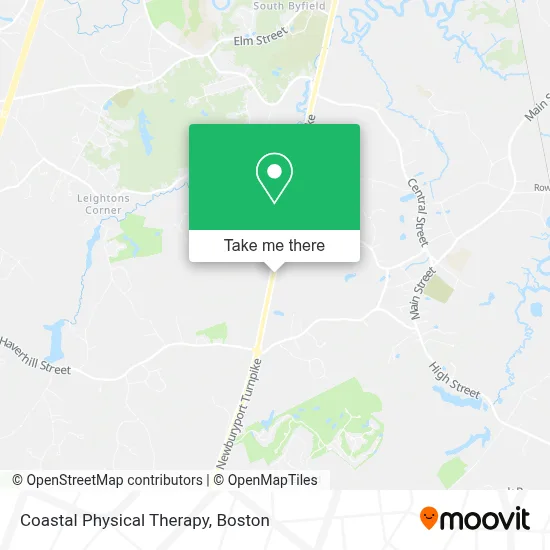 Coastal Physical Therapy map
