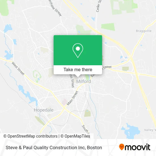 Steve & Paul Quality Construction Inc map