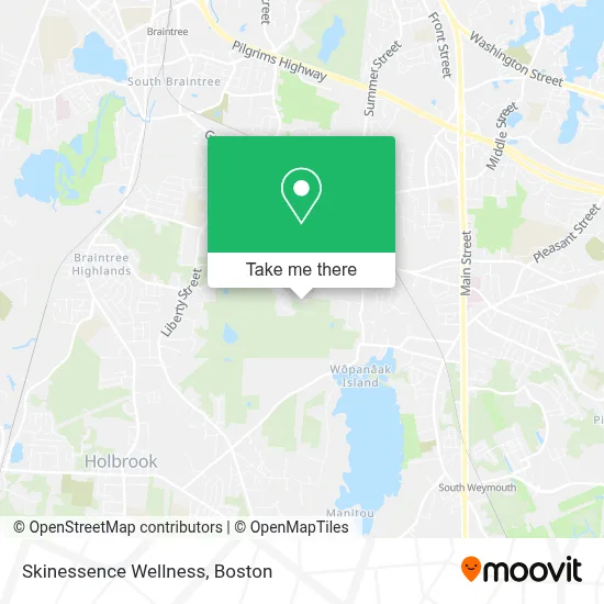 Skinessence Wellness map