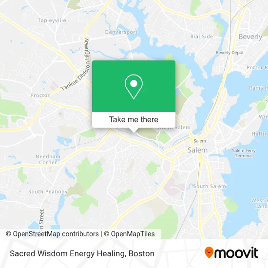 Sacred Wisdom Energy Healing map