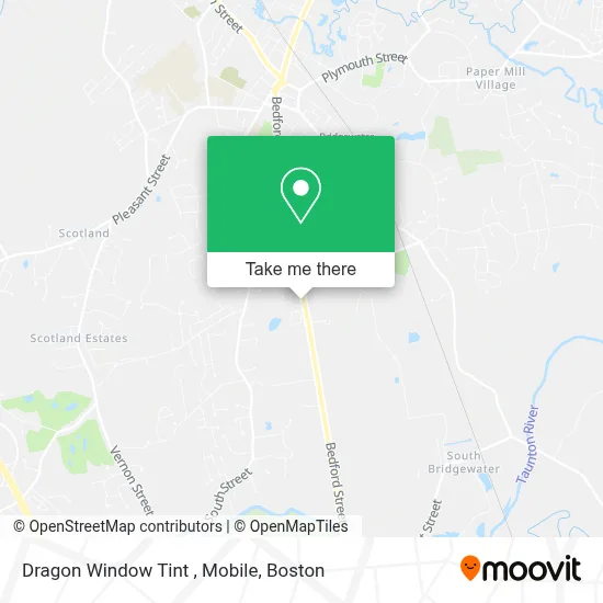 Dragon Window Tint , Mobile map