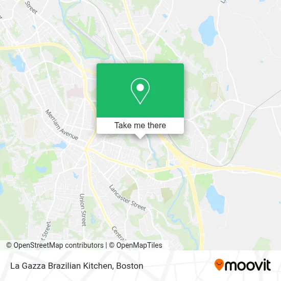 La Gazza Brazilian Kitchen map