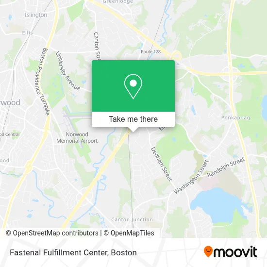 Fastenal Fulfillment Center map