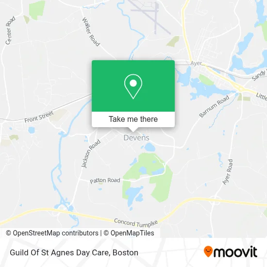 Guild Of St Agnes Day Care map