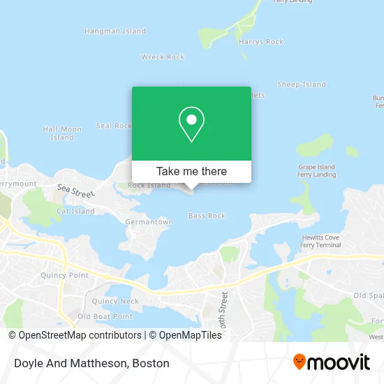 Doyle And Mattheson map