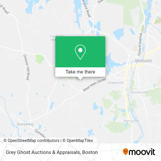 Grey Ghost Auctions & Appraisals map