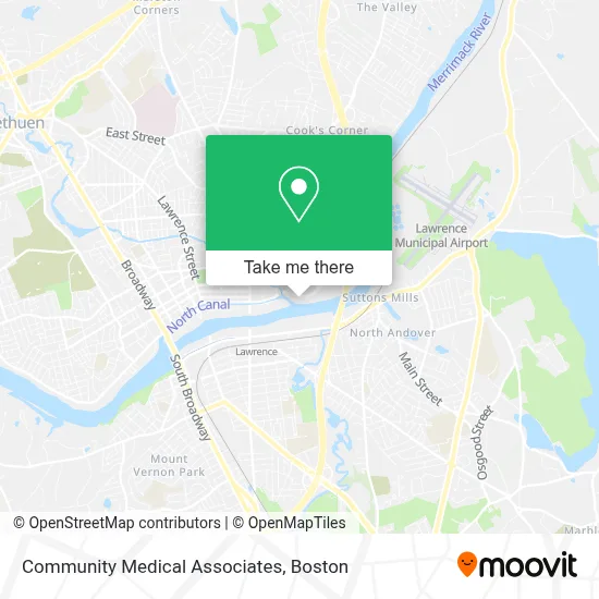 Community Medical Associates map