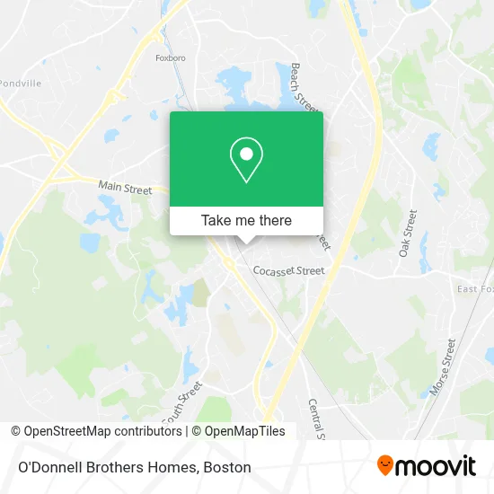 O'Donnell Brothers Homes map
