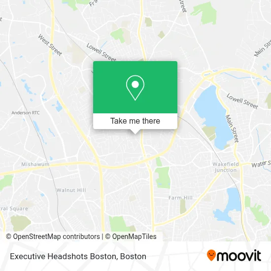 Executive Headshots Boston map