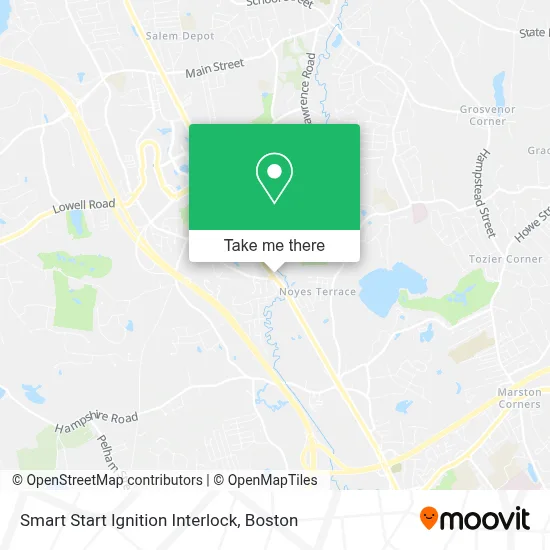 Smart Start Ignition Interlock map