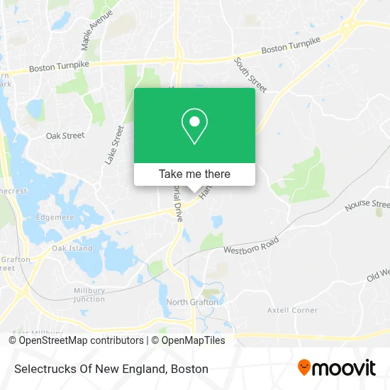 Selectrucks Of New England map