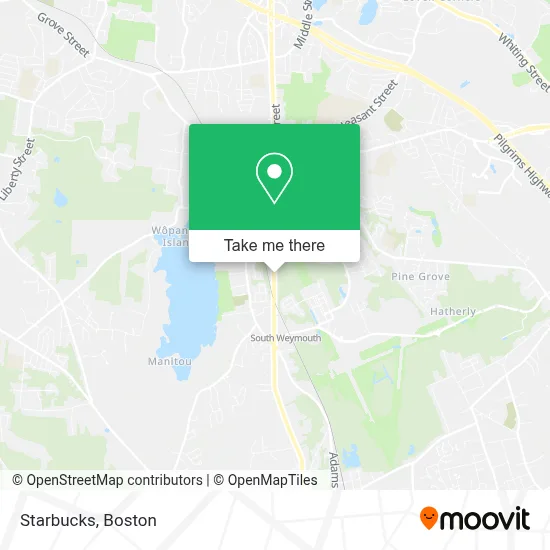 Starbucks map