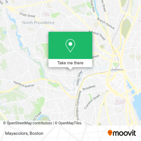 Mayacolors map