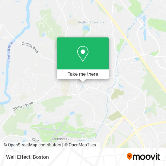 Well Effect map