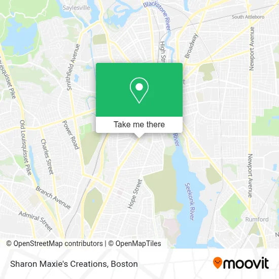 Sharon Maxie's Creations map