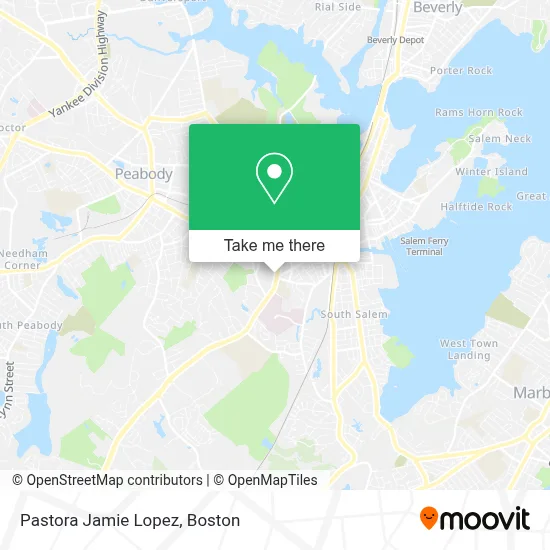 Pastora Jamie Lopez map