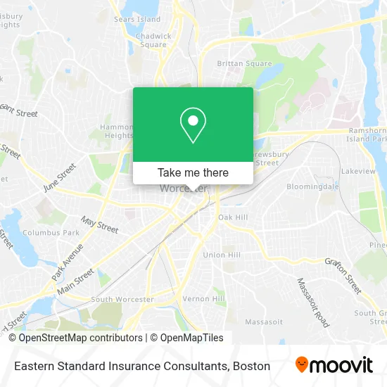 Eastern Standard Insurance Consultants map