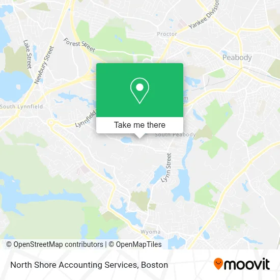 North Shore Accounting Services map