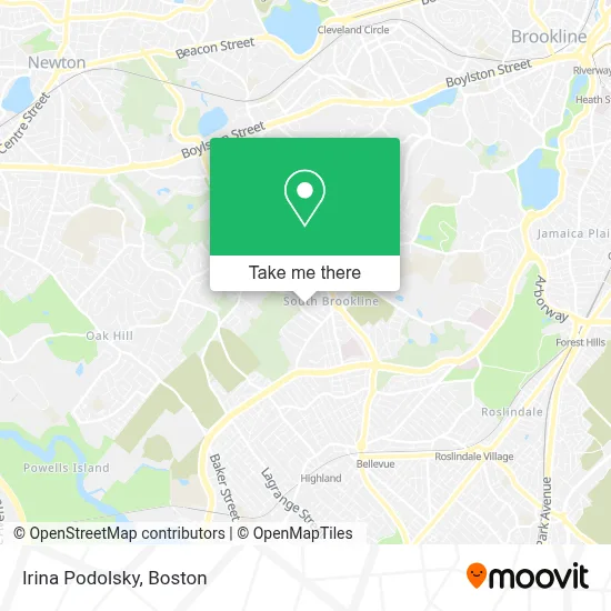 Irina Podolsky map