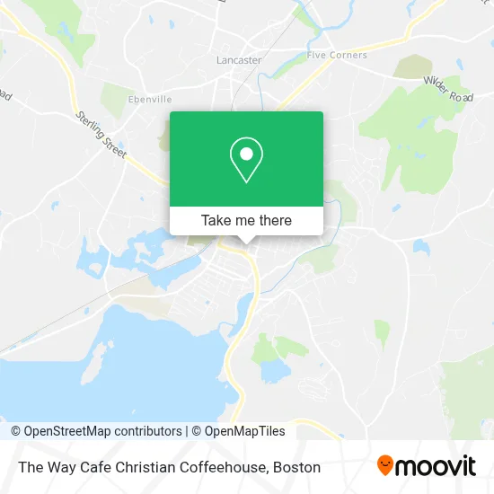 The Way Cafe Christian Coffeehouse map