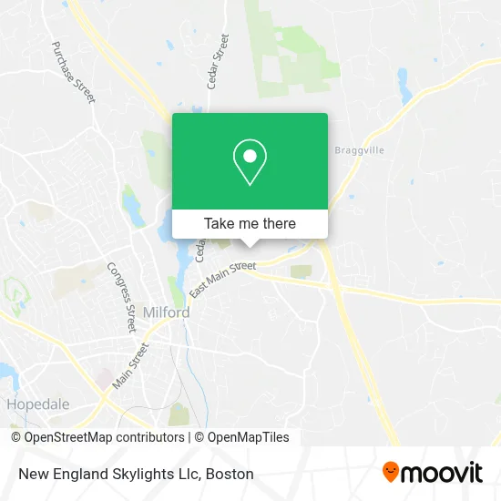 New England Skylights Llc map