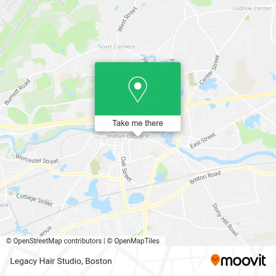 Legacy Hair Studio map