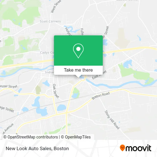 New Look Auto Sales map