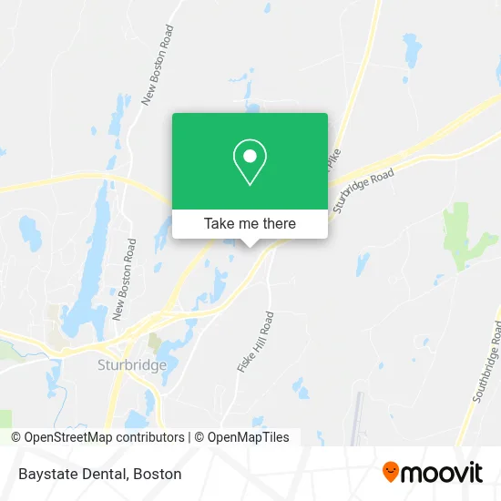 Baystate Dental map