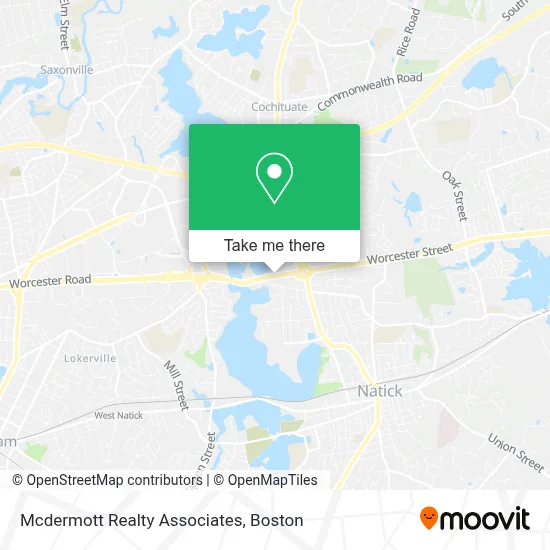 Mcdermott Realty Associates map