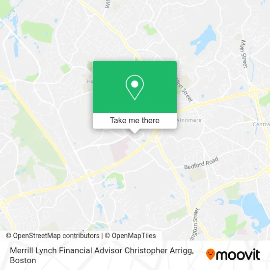 Merrill Lynch Financial Advisor Christopher Arrigg map