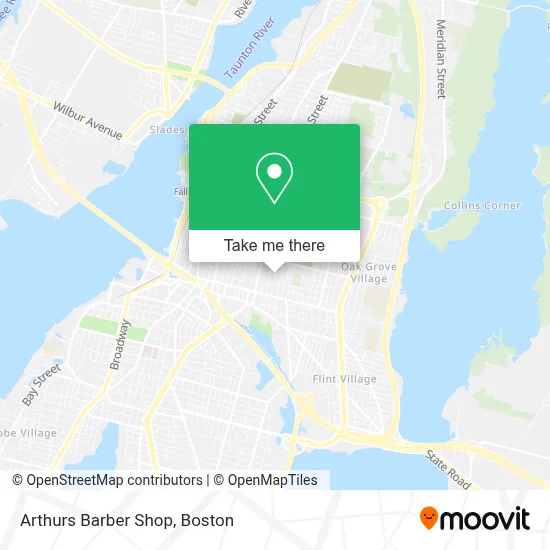 Arthurs Barber Shop map