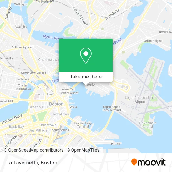 La Tavernetta map