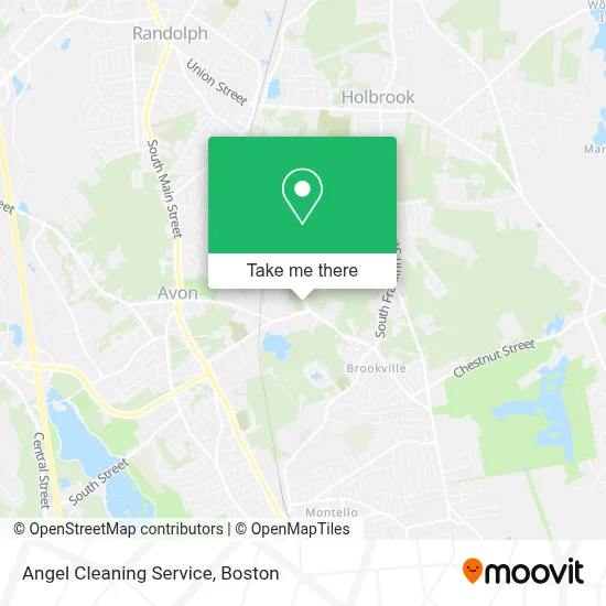 Angel Cleaning Service map
