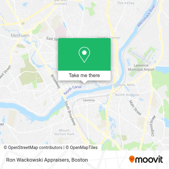 Ron Wackowski Appraisers map