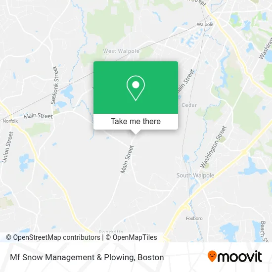 Mf Snow Management & Plowing map