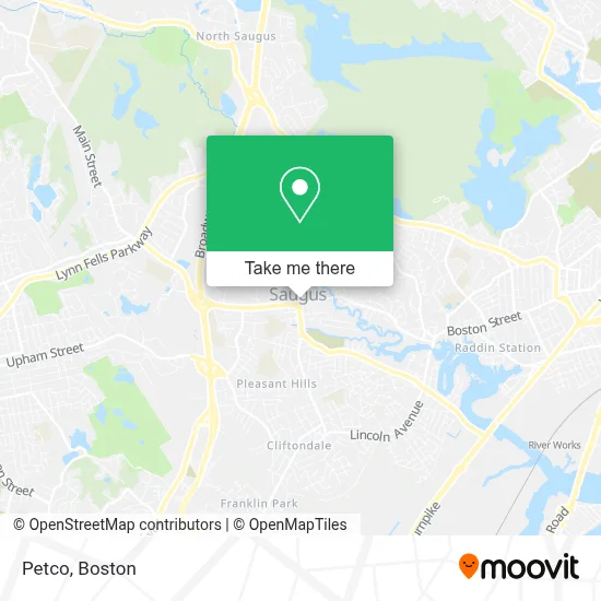 Petco map