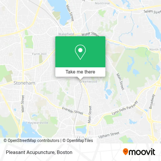 Pleasant Acupuncture map