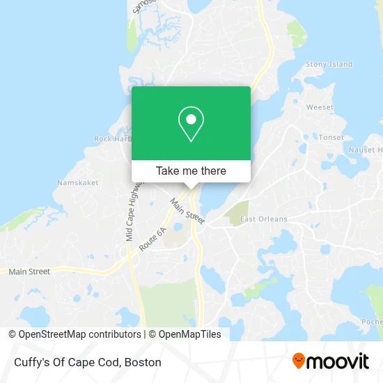 Cuffy's Of Cape Cod map