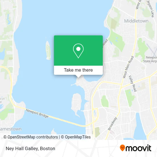 Ney Hall Galley map