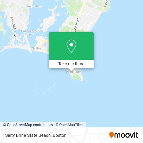 Salty Brine State Beach map