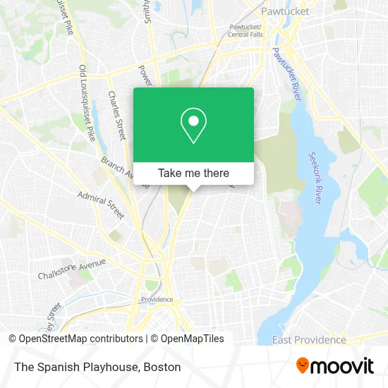 The Spanish Playhouse map