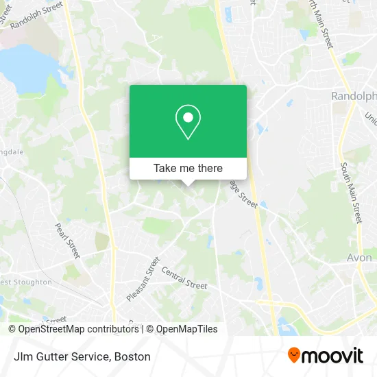 Jlm Gutter Service map