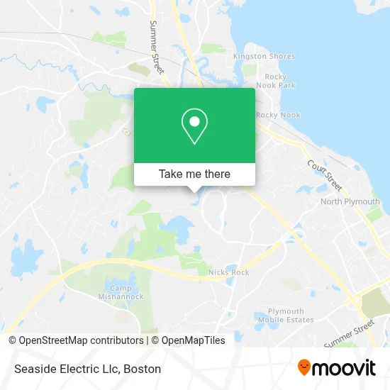 Seaside Electric Llc map