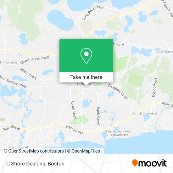C Shore Designs map