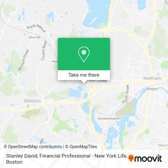 Stanley David, Financial Professional - New York Life map