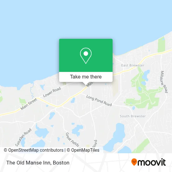 The Old Manse Inn map