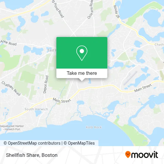 Shellfish Share map