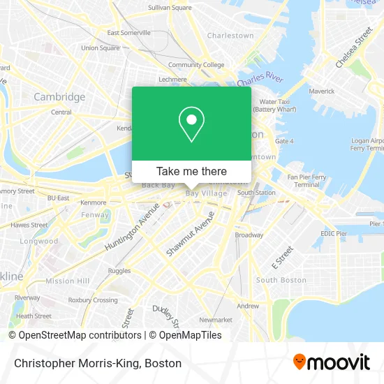 Christopher Morris-King map